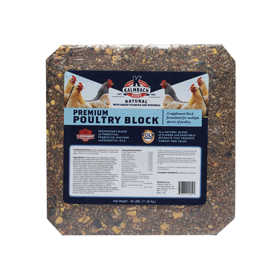Kalmbach Premium Poultry Block - 25 lb