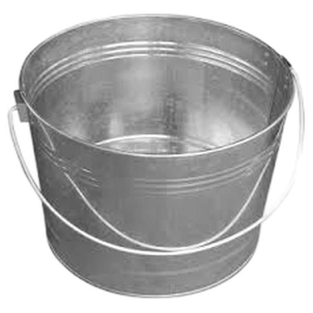 Little Giant Galvanized Tub – 10.5 Gallon