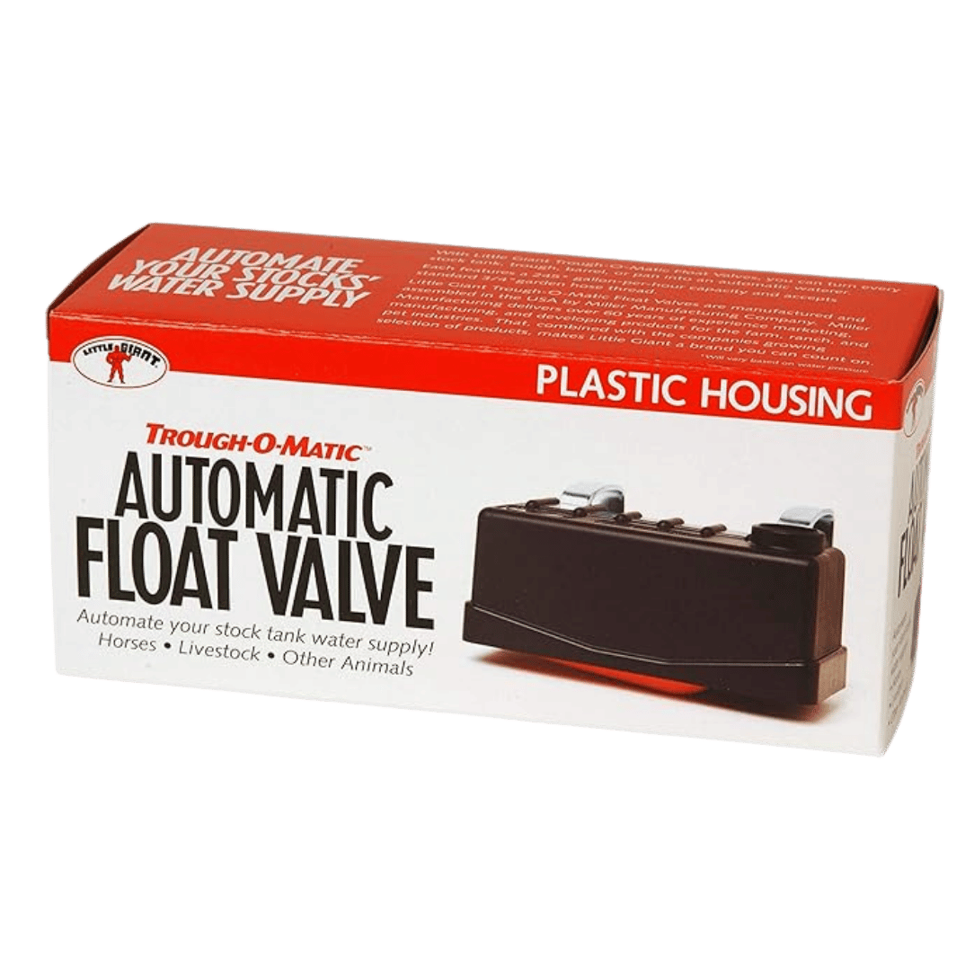 Little Giant® Trough-O-Matic® Stock Tank Waterer – Float Valve System with Plastic Housing