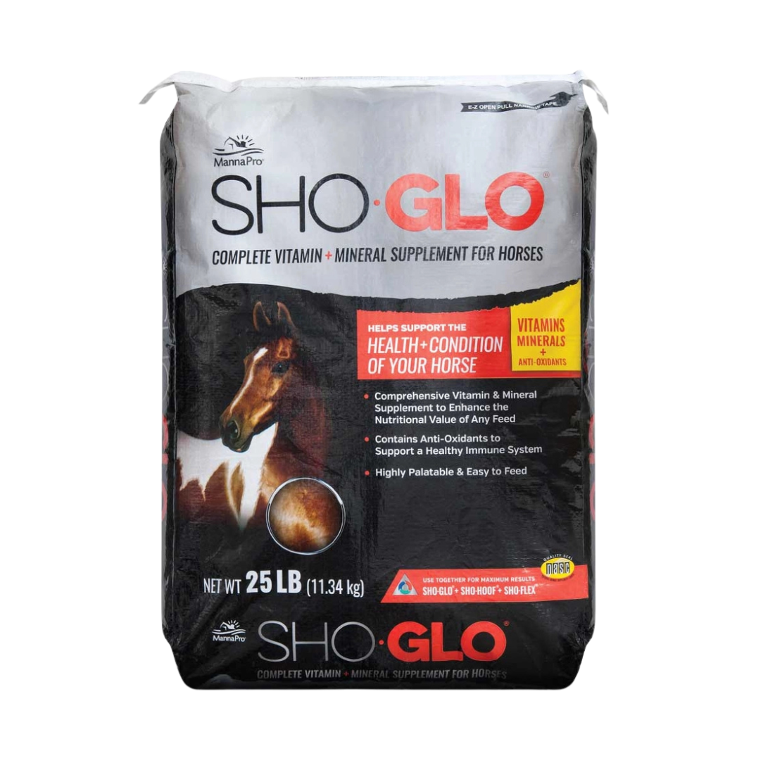 Manna Pro Sho-Glo Horse Vitamin & Mineral Supplement - 25 lb