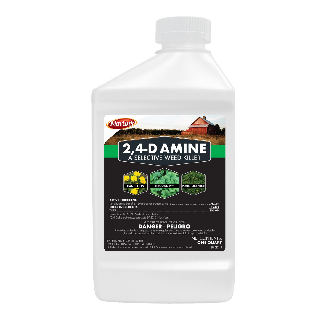 Martin’s® 2,4-D Amine Selective Weed Killer – 32 oz