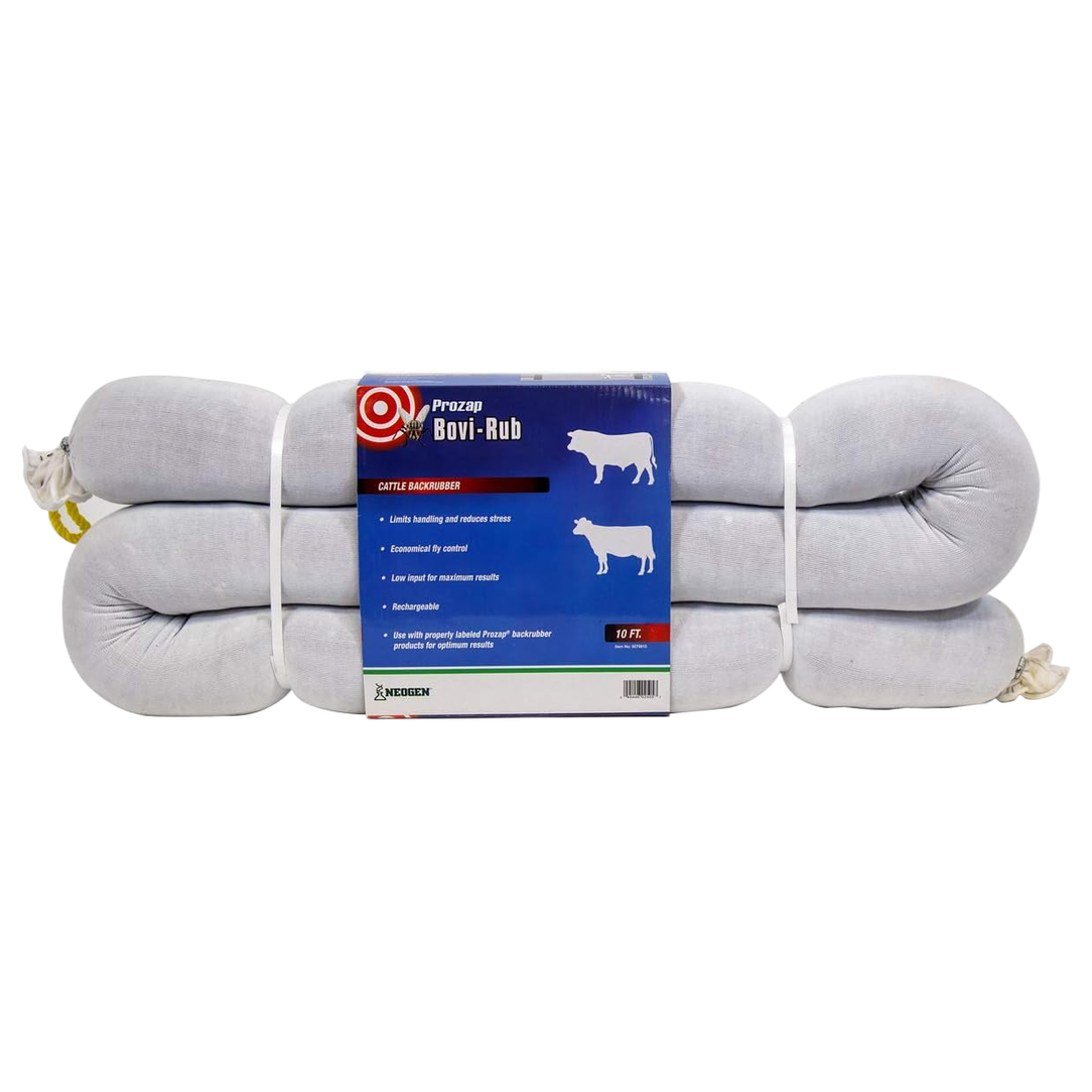 Prozap Bovi-Rub 10 ft – Livestock Insecticide Backrubber for Fly Control