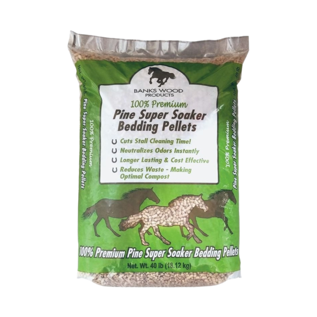 Super Soaker Pine Bedding Pellets - 40 lb