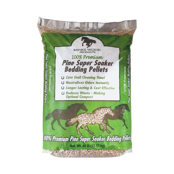 Super Soaker Pine Bedding Pellets - 40 lb