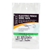 Dare® Electric Fence Taps – 10 Pack Wire Connection Clips